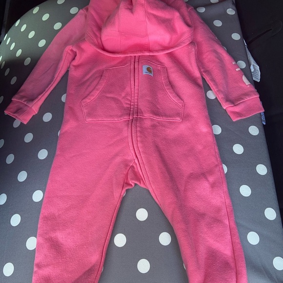 Carhartt Fuchsia Hooded sweatsuit - Picture 1 of 7